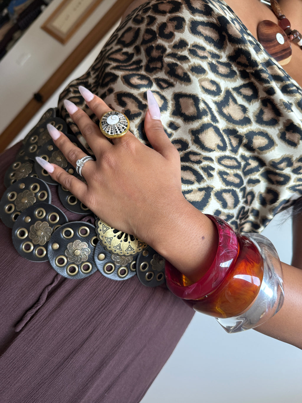Fuego Ambar Bangle